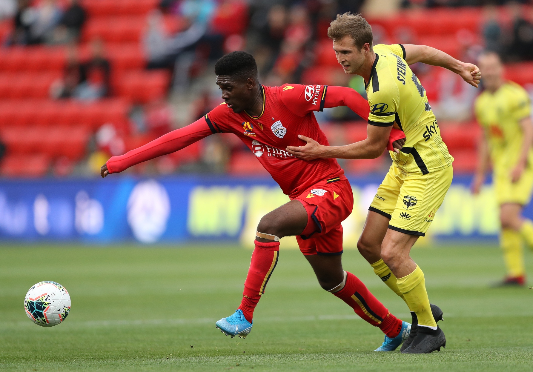 Wellington Phoenix v Adelaide United match